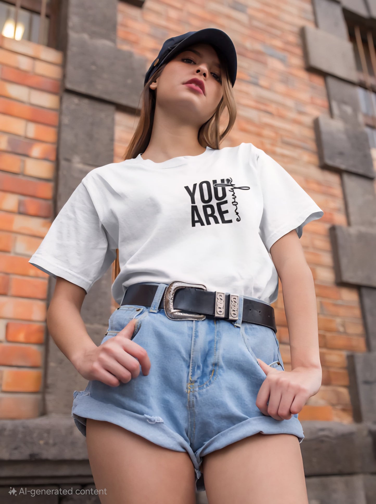 You Are Enough Oversized Primium T-Shirt