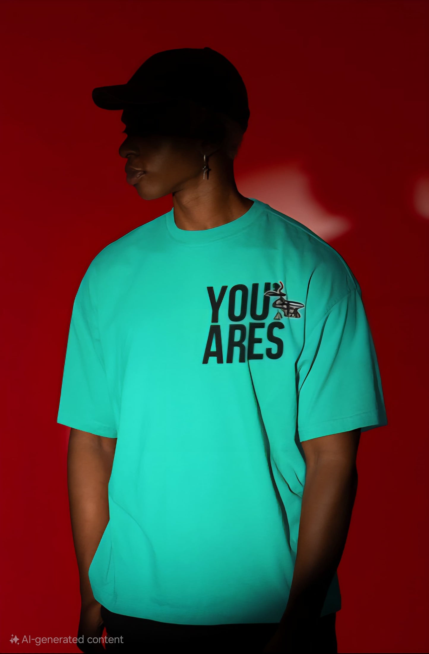 You Are Enough Oversized Primium T-Shirt