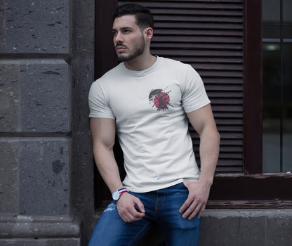samurai pure cotton T-Shirt for msn